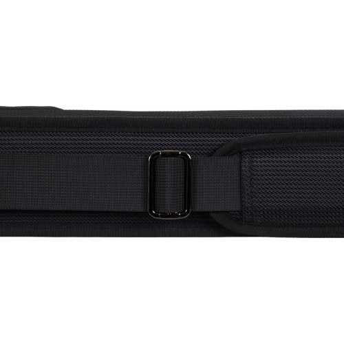 Mīkstais futrālis biljarda kijai, Classic Stripes, melns-sarkans, 1/1, 83 cm