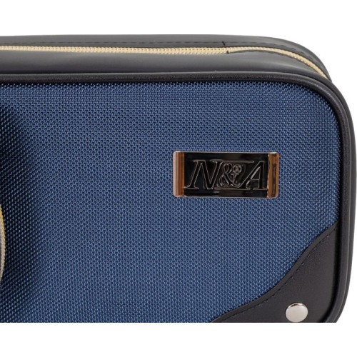 Cue Hard Case, Classic N&A, Black-Blue, 2x4, 85cm
