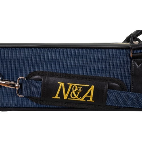 Cue Hard Case, Classic N&A, Black-Blue, 2x4, 85cm