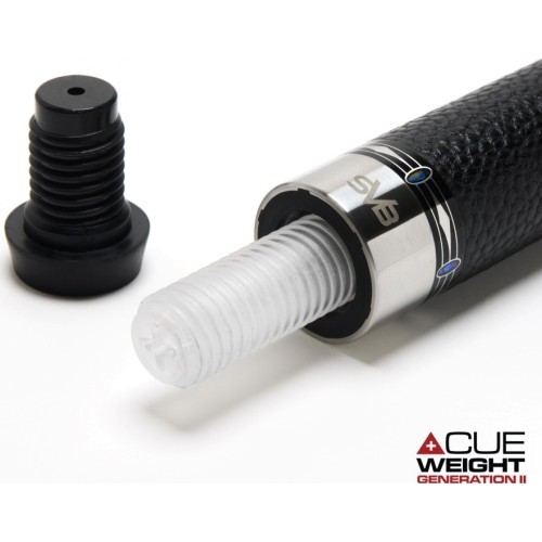 Biljarda ķijs Pool Cuetec Cynergy SVB Gen2, Gray LTW, 3/8x14, 12.5mm