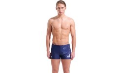 M Foliage Swim Short Navy-Navy Multi 100 - 750