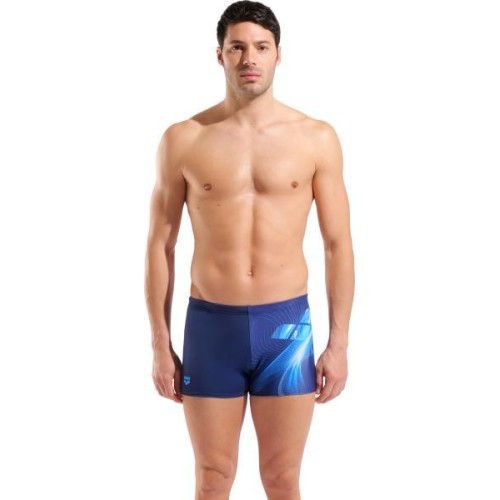 Vīriešu peldšorti Jellyfish Swim Short, tumši zili ar rakstu - 750