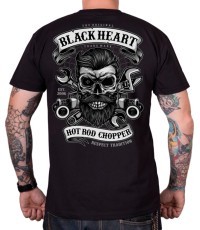 Футболка Black Heart Respect Tradition - Чёрный