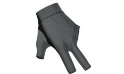 Biljarda cimds Cuetec Axis 3-Finger Ghost Edition, kreisajai rokai, M