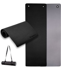 Exercise Mat inSPORTline Kikami 180 x 61 x 0.8 cm - Black and grey