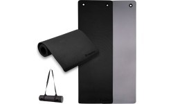 Коврик для упражнений inSPORTline Kikami 180 x 61 x 0,8 см - Black and grey