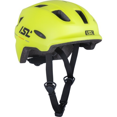 Children’s Bike Helmet w/ LED Light ISL Lumitto - Neon yellow