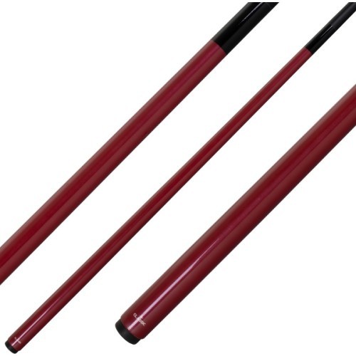 Billiard Cue, Pool, Classic Fibre, Red, one-piece
