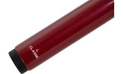 Billiard Cue, Pool, Classic Fibre, Red, one-piece
