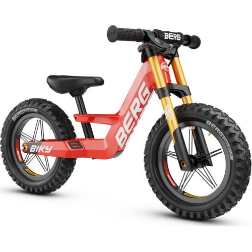 BERG Biky Cross Red bērnu mašīna ar rokas bremzi