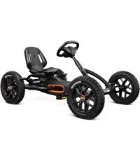 Веломобиль BERG Buddy Cross Black с ручным тормозом