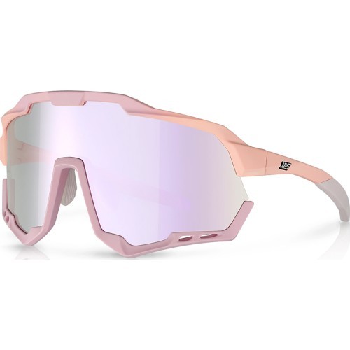 Magicshine MORPHER Cycling Glasses, Photochromic Mirror Lens (light brown/pink)