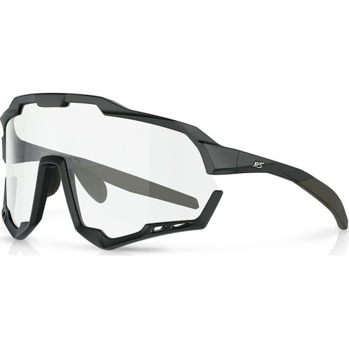 Brilles Magicshine MORPHER Photochromic Lens (melnas/tumši zaļas)