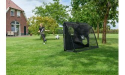 EXIT Maestro steel football goal 180x120cm - black