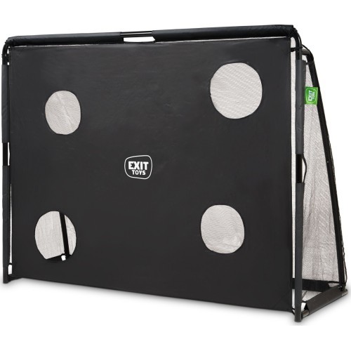 EXIT Coppa steel football goal 220x170cm - black