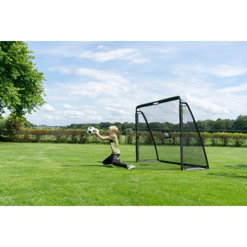 EXIT Coppa tērauda futbola vārti 220x170 cm, melni