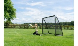 EXIT Coppa steel football goal 220x170cm - black