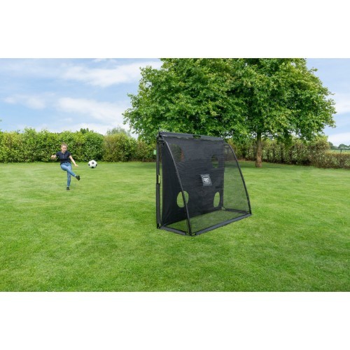 Стальные футбольные ворота EXIT Coppa 220x170 см, черные