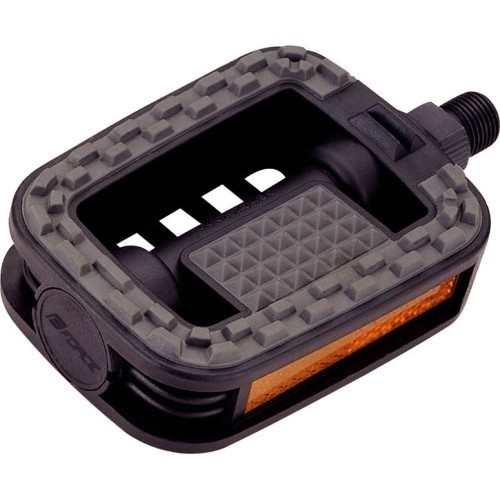 Pedalai FORCE 807 Anti-slip (plastikas, juodi)