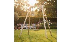 EXIT Silvi wooden swing that grows with you