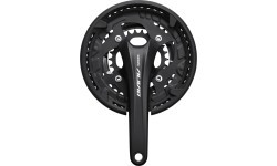 Priekšējais zvaigžņu bloks Shimano Alivio FC-T4060, 3x9 pārnesumi, 42-32-22T, 175mm