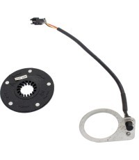 Electric Bike Speed Sensor, 5 Magnets, with 20 cm Cable, Round