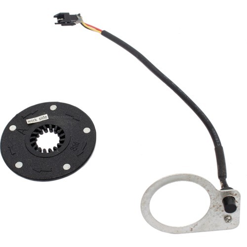 Electric Bike Speed Sensor, 5 Magnets, with 20 cm Cable, Round
