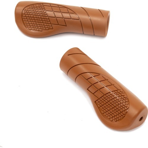 Prophete handlebar grips, 117 mm (brown)