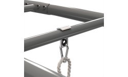 EXIT GetSet vingrošanas siena MB110 stiprināma pie sienas - pelēka
