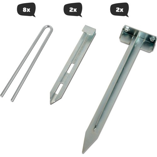 EXIT baseina kupols uz zemes ECO ø550 cm – universāls
