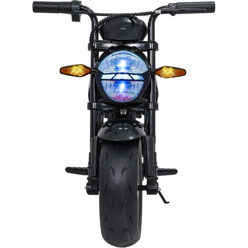 Elektriskais motocikls Supermoto, melns