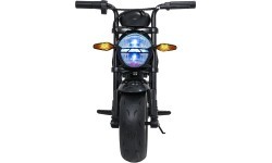 Elektriskais motocikls Supermoto, melns