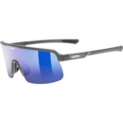 Brilles Uvex dyrt smoke matt / mirror blue