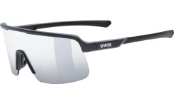 Uvex dyrt black matt / mirror silver brilles