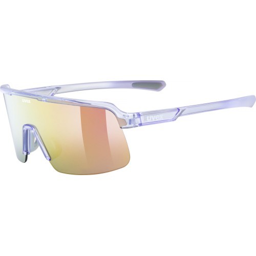 Uvex Dyrt glasses, clear purple / mirror red