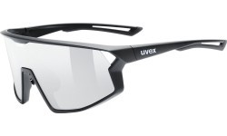 Akiniai Uvex skyryse black matt / mirror silver