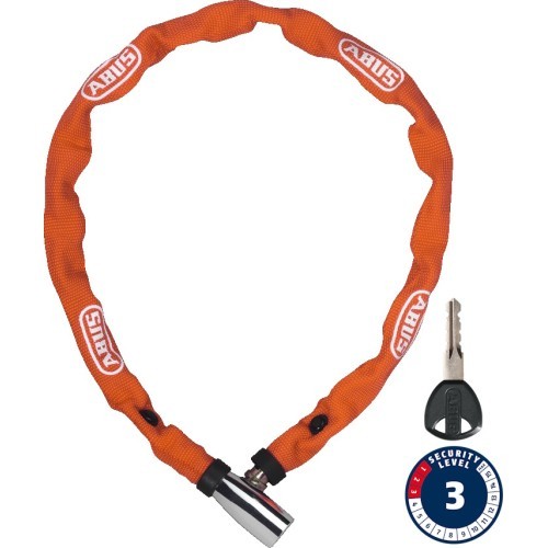 Abus Chain Web 1500/110 Orange Lock