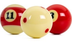 Ball Set Super Aramith Pro TV, 57,2 mm, Pool