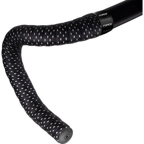 Stūres lente FORCE Control Pro (melna/balta)