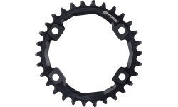 Передняя звезда Force NW 30T BCD 96, 4 болта (черная)