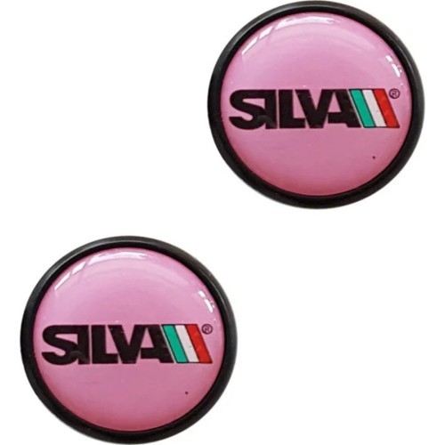 SILVA handlebar end plugs (pink)