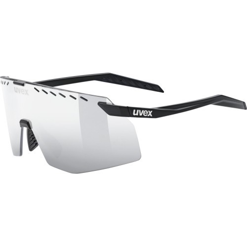 Uvex Pace Stage Glasses black matt / mirror silver