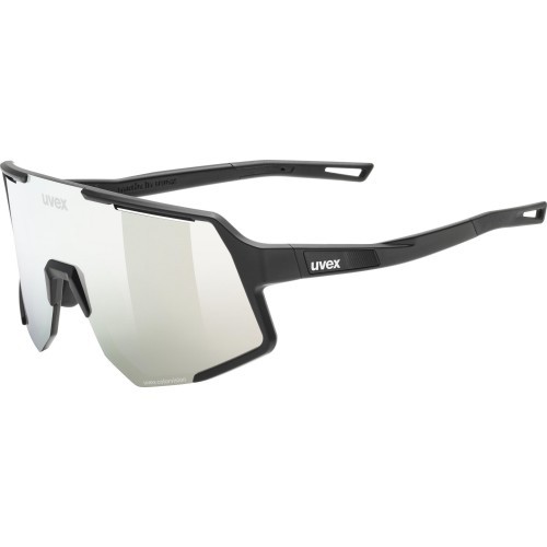 Brilles Uvex Sequenze CV black matt / mirror silver