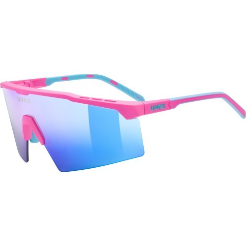 Очки Uvex Flowline pink matt / mirror blue