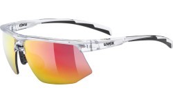 Brilles Uvex aerios clear / mirror red