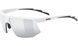 Очки Uvex aerios white / mirror silver