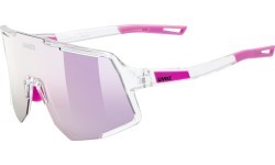 Очки Uvex Sequenze, clear / mirror pink