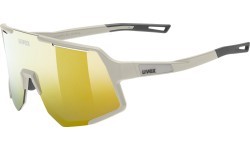 Uvex sequenze grey matt / mirror gold glasses