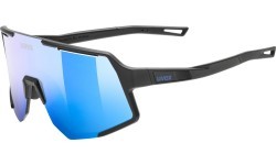 Brilles Uvex Sequenze black matt / mirror blue
