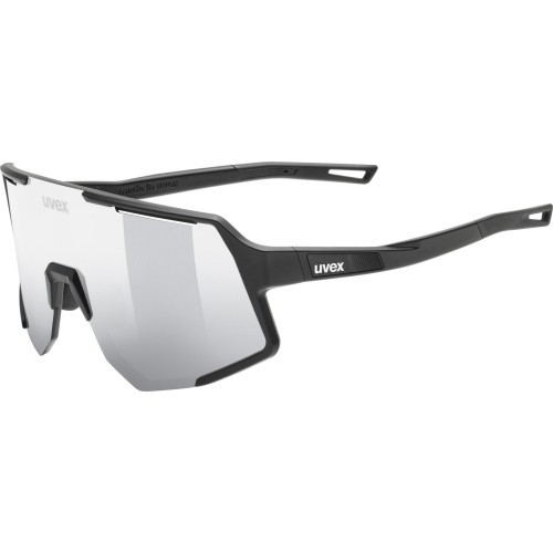 Uvex Sequenze Glasses Black Matt / Mirror Silver